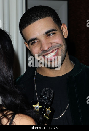 Drake Drake nach Party am Tryst Nachtclub im Wynn Resort & Casi Las Vegas Nevada Judy Stockfoto