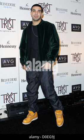 Drake Drake nach Party am Tryst Nachtclub im Wynn Resort & Casino Las Vegas, Nevada - 06.10.10 Stockfoto