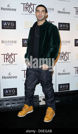 Drake Drake nach Party am Tryst Nachtclub im Wynn Resort & Casi Las Vegas Nevada Judy Stockfoto