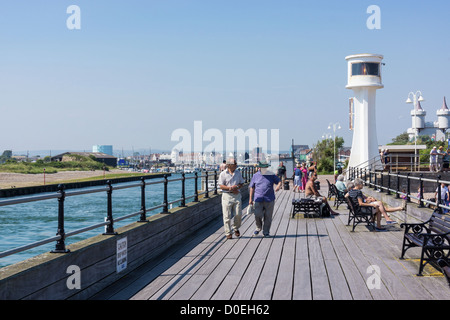 Fluss Arun, Littlehampton, West Sussex, England Stockfoto