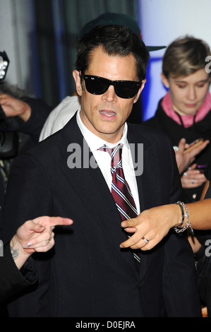 Johnny Knoxville UK-Premiere von "Jackass 3D" am BFI IMAX-London, England - 02.11.10 Stockfoto