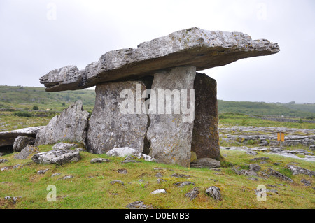 Karst Felsformationen The Burren Irland Stockfoto