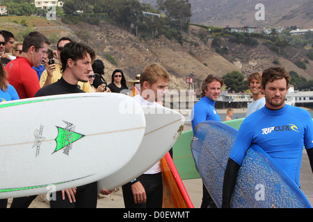 Eric Balfour, Brian Geraghty, Sam Trammell und Austin Nichols Surfrider Foundation 5. jährlichen Celebrity Expression Session an Stockfoto