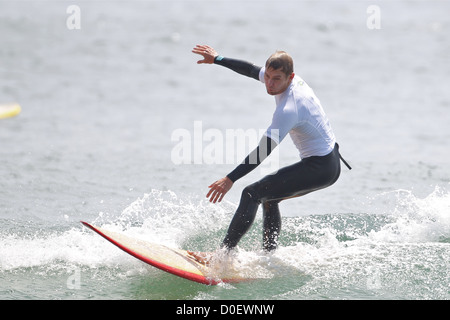 Brian Geraghty Surfrider Foundation 5. jährlichen Celebrity Expression Session an erster Stelle, Surfrider Beach in Malibu Los Stockfoto