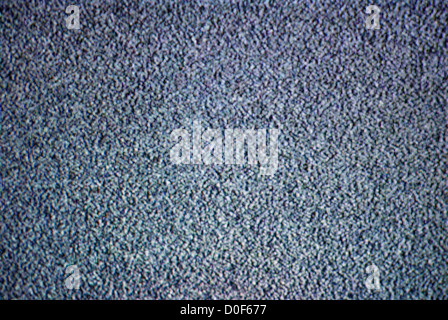 Analoge TV Antena Rauschen Stockfoto