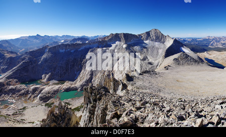 Panoramabild des Mount conness von North Mountain gesehen Stockfoto
