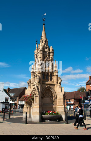 Die amerikanische Brunnen, Stratford Warwickshire, England, UK Stockfoto