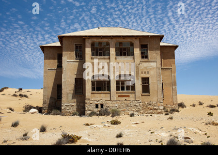 Verlassenes Haus der Kolonie "Kolmanskop' in Namibia Stockfoto