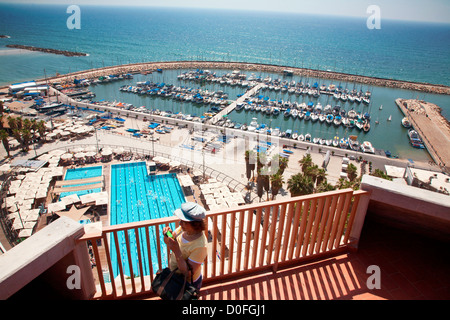 Tel Aviv Marina, Tel Aviv, Israel, Europa Stockfoto