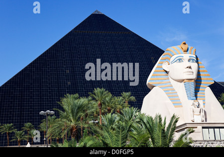 Das Luxor Hotel and Casino, Las Vegas Stockfoto