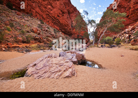 Simpson Lücke Central Australien MacDonnell Ranges Stockfoto