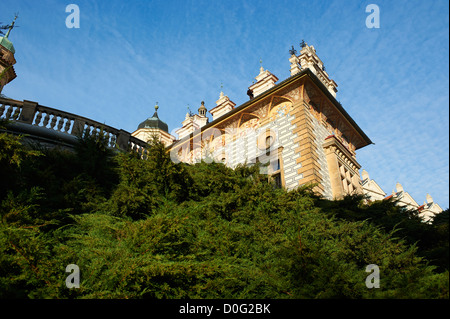 Schloss Pruhonice, Prag, Tschechische Republik Stockfoto