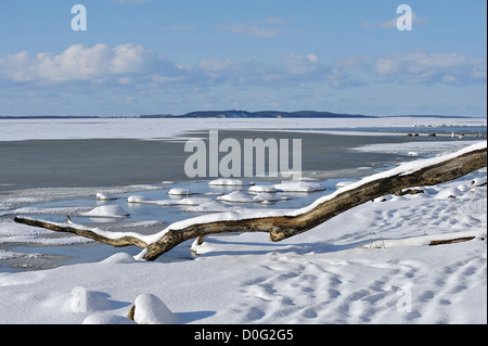 Ostsee im winter Stockfoto