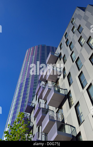 Stratford Halo, Warton Road, High Street, Stratford, London E15, Vereinigtes Königreich Stockfoto