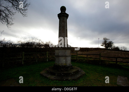 Broadmoor, Naesby, Bereich angenommen, wo während des englischen Bürgerkriegs die Schlacht von Naesby statt. Stockfoto