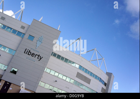 Liberty Stadium, Swansea, Heimstadion des Fußballvereins Swansea City und Ospreys Rugby Team, South Wales, UK Stockfoto