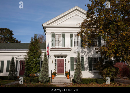 Das White House Inn Bed And Breakfast in Cooperstown, New York Stockfoto