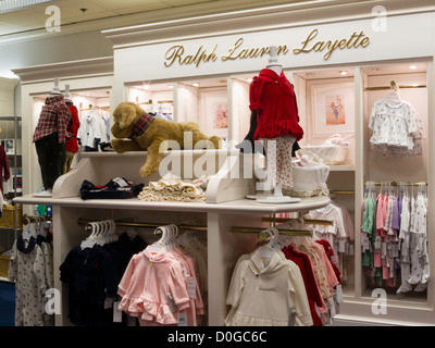 Herrn & Taylor Innenraum Display, Flagship-Store, 424 Fifth Avenue, New York Stockfoto