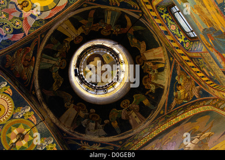 Die Kirche des Retters auf Blut, St. Petersburg, Russland Stockfoto