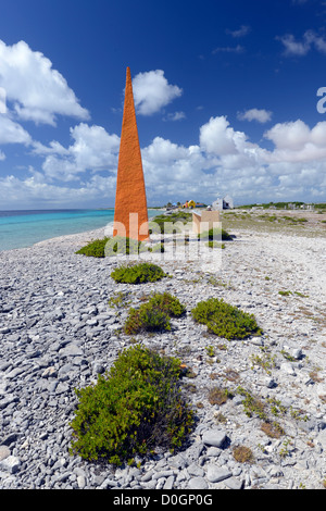 Rote Sklave, Bonaire, Niederländische Antillen, Caribbean Stockfoto