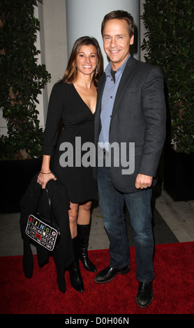 Chad Lowe und seine Freundin Kim Painter TV Guide Magazine der heiße Liste Party stattfand in das W Hollywood - Ankünfte Los Angeles, Stockfoto