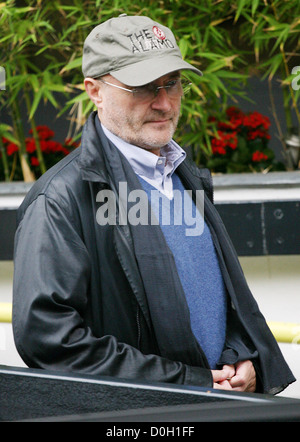 Phil Collins außerhalb der ITV Studios London, England - 13.09.10 Stockfoto