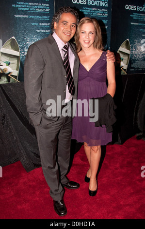 John Ortiz die New Yorker Premiere von "Jack geht Bootfahren am Paris Theater - Ankunft New York City, USA - 16.09.10" Stockfoto