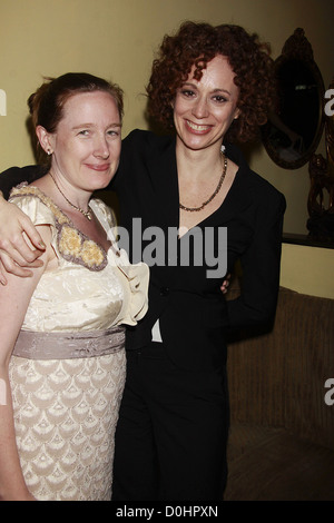 Sarah Ruhl und Rebecca Taichman Öffnung Nacht nach der Party für die Off-Broadway-Produktion von "Sarah Ruhl Orlando" hielt im Stockfoto