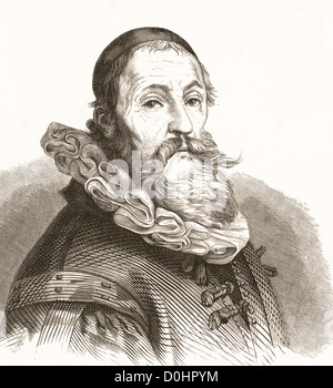 Hendrik Goltzius, 1558 –1617. Niederländischer Grafiker, Zeichner, Kupferstecher und Maler. Stockfoto