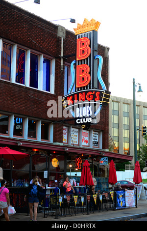 B.b. King Beale Street Blues Musik Memphis Tennessee TN Stockfoto