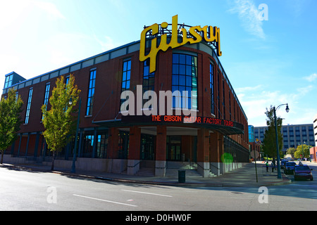 Gibson Guitar Factory Store Memphis Tennessee TN Stockfoto