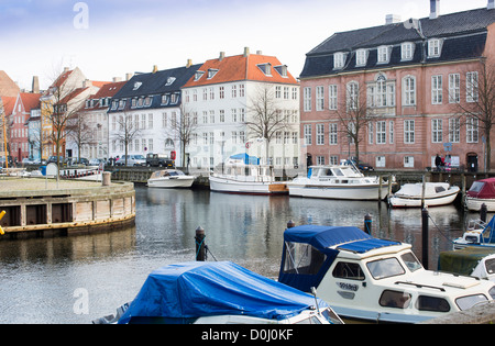 Waterfront Apartments und Wohnungen in Kopenhagen, Dänemark. Stockfoto