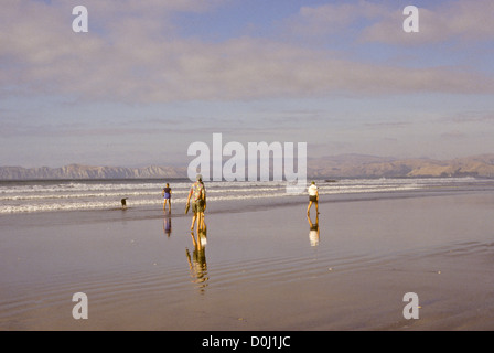 Gisborne, Kaiti Hill.The Hügel mit Blick auf die Stadt und herrliche Aussicht erhalten Sie der Poverty Bay, North Island, Neuseeland Stockfoto