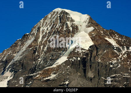 Mt. Moench, Muerren, Berner Alpen, Schweiz Stockfoto