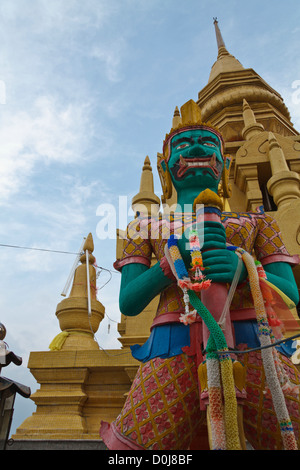 Die Laem Sor Pagode auf Ko Samui, Thailand Stockfoto