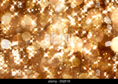 Goldenen Lichter Stockfoto