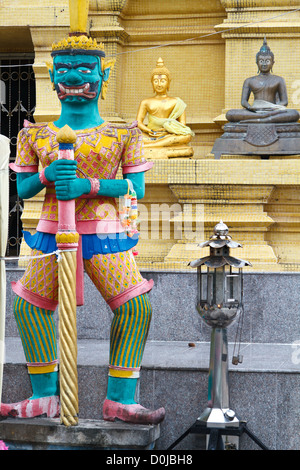 Statue des Tempels Wat Laem Sor auf Ko Samui, Thailand Stockfoto