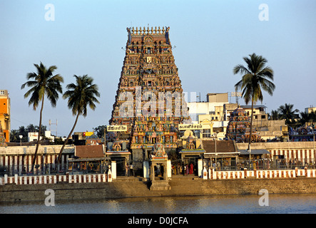 Kapaleeswarar Tempel, Hindu, Saivite in Mylapore, Chennai; Madras, Tamil Nadu, Indien Stockfoto