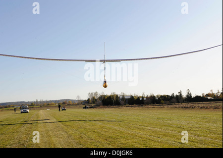 Universität von Toronto Ingenieure nehmen Flug Geschichte Luftfahrt zu, die Ingenieure an der University of Toronto vorbereiten, gehen Stockfoto