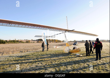 Universität von Toronto Ingenieure nehmen Flug Geschichte zu Luftfahrt-Ingenieuren der University of Toronto bereiten zu gehen Stockfoto