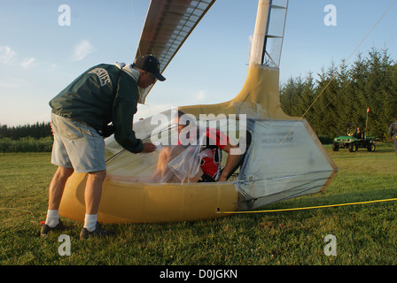 Universität von Toronto Ingenieure nehmen Flug Geschichte Luftfahrt zu, die Ingenieure an der University of Toronto vorbereiten, gehen Stockfoto