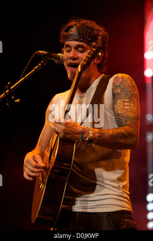 John Mayer tritt an der ersten Midwest Bank Amphitheater Chicago, Illinois - 14.08.10 Stockfoto