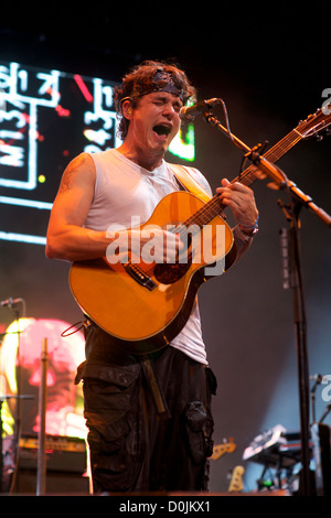 John Mayer tritt an der ersten Midwest Bank Amphitheater Chicago, Illinois - 14.08.10 Stockfoto