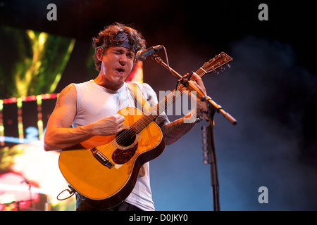 John Mayer tritt an der ersten Midwest Bank Amphitheater Chicago, Illinois - 14.08.10 Stockfoto