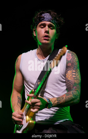 John Mayer tritt an der ersten Midwest Bank Amphitheater Chicago, Illinois - 14.08.10 Stockfoto