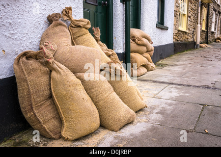 Malmesbury Überschwemmungen 2012 Stockfoto