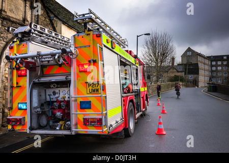 Malmesbury Überschwemmungen 2012 Stockfoto