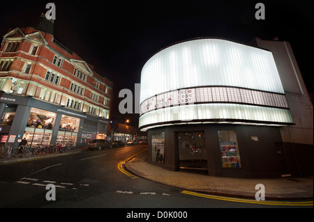 Ein Blick auf das Kino Cornerhouse in Manchester Stockfoto