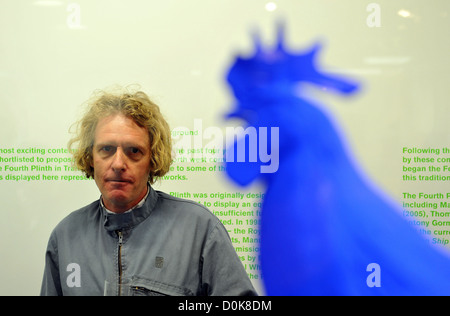 Grayson Perry sechs neue Fourth Plinth Vorschläge vorgestellt in St. Martin-in-the-Fields am Trafalgar Square. London, England- Stockfoto