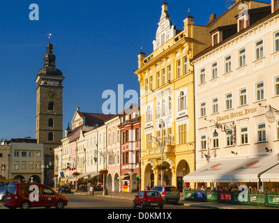 Ceske Budejovice, Tschechische Republik, Südböhmen, Budweis Stockfoto